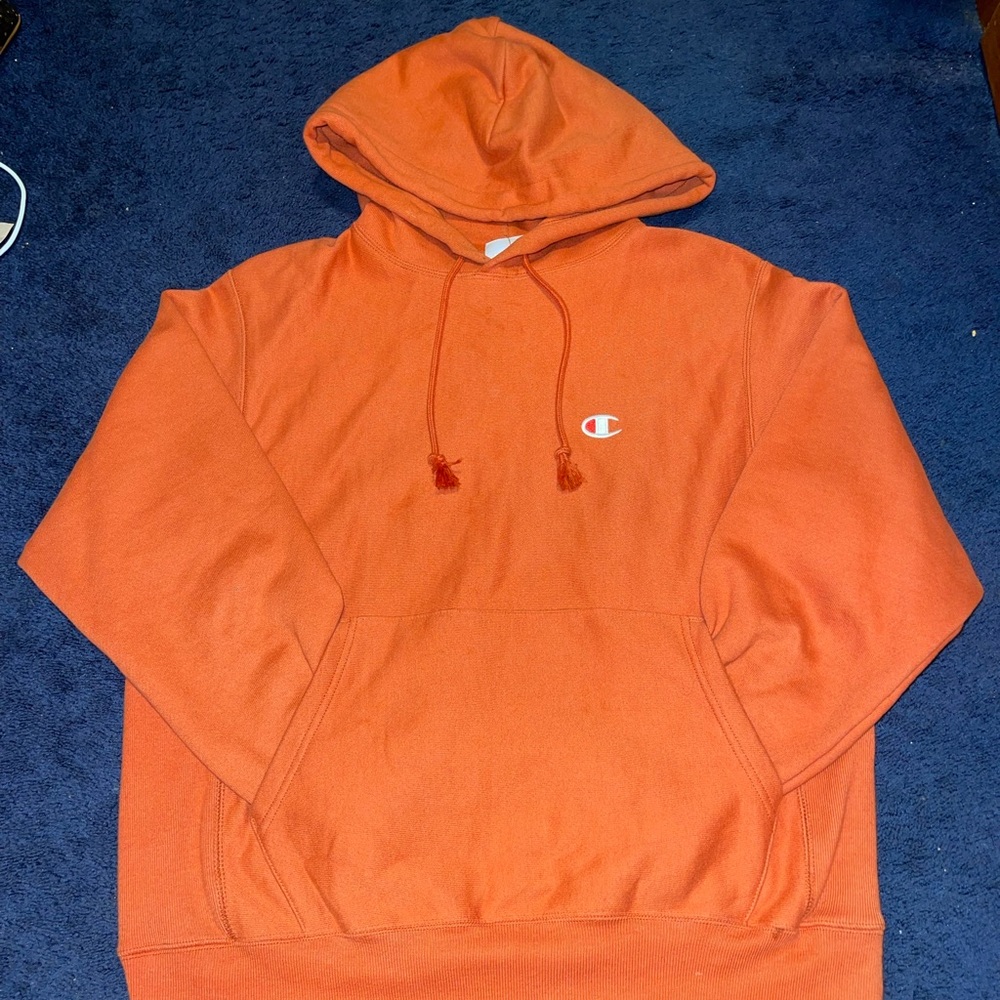 Orange Champion Sweatshirt